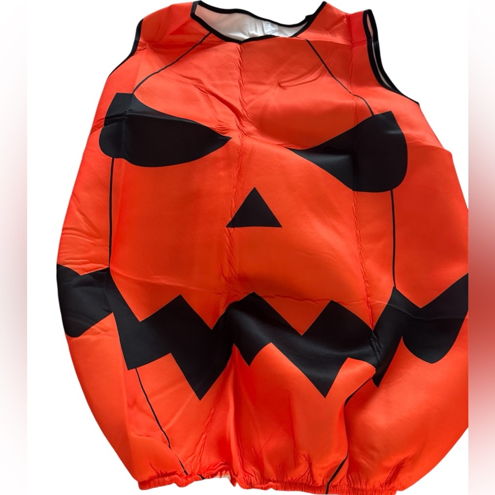 Adult Orange Pumpkin Costume Top
OSFM - one size fits most Unisex
Sleeveless